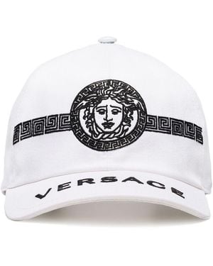 Versace Medusa Logo Baseball Cap - White
