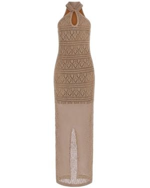 Guess Bodycon Maxi Dress - Natural
