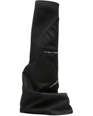 Rick Owens Ziper-Detail Boots - Black