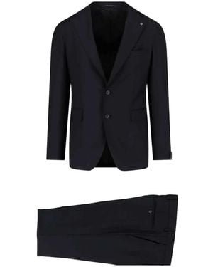 Tagliatore Single-Breasted Suit - Black