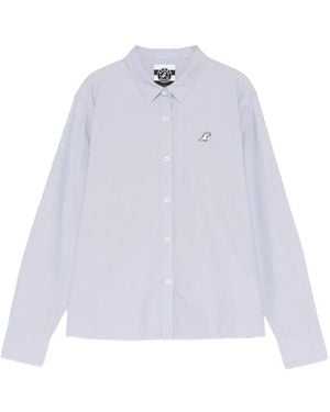 SPORT b. by agnès b. Logo-Patch Shirt - White