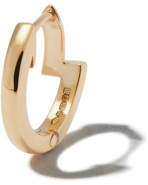 Lizzie Mandler 18Kt Interrupted Gelbgoldcreole - Mettallic