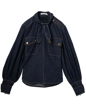 Zimmermann Cargo Blouse - Blue