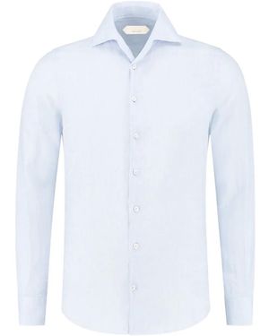 Aurélien Seaside Linen Shirt - White