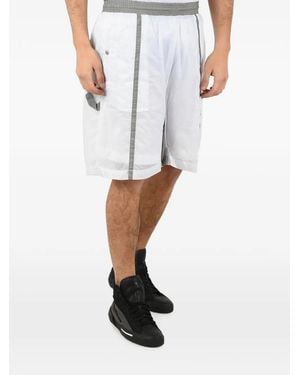 DIESEL Drawstring-Waist Bermuda Shorts - White