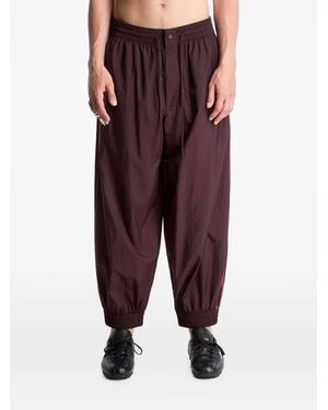Y-3 Gradient 3-Stripes Track Trousers - Red