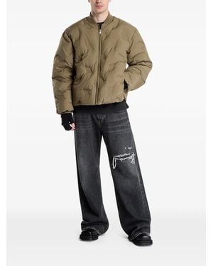 Daily Paper Ayan Monogram Quilted Jacket - Multicolor