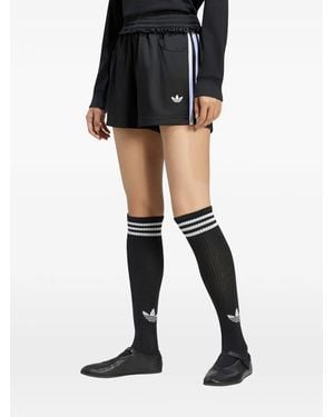 adidas Firebird Pleated Shorts - Black