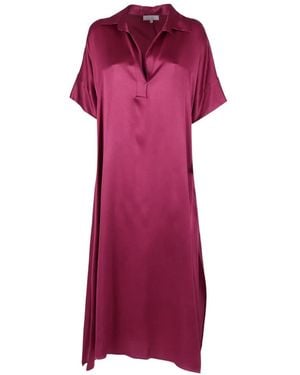 Antonelli Nemo V-Neck Dress - Purple