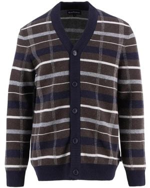 Barbour Cardigan Kane - Bleu
