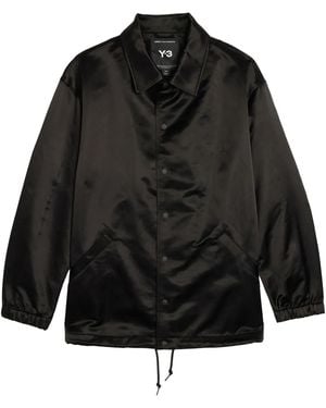Y-3 Gfx Coach Jacket - Black