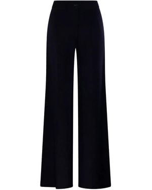 Max Mara Pantaloni Dritti - Blu