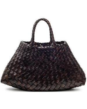 Dragon Diffusion Leather Tote Bag - Black