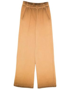 Circus Hotel Elasticated-Waistband Track Pants - Natural