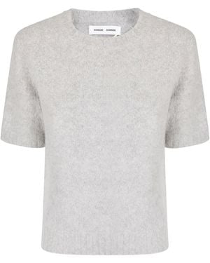 Samsøe & Samsøe Sajeanne Strickoberteil - Weiß