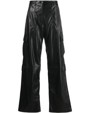 MSGM Pantalones cargo - Negro