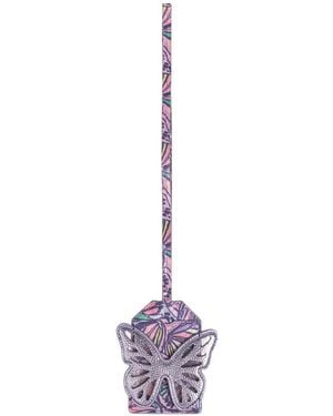 Kurt Geiger Butterfly-Patch Lanyard - White