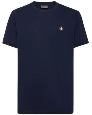 Billionaire Camiseta con placa del logo - Azul