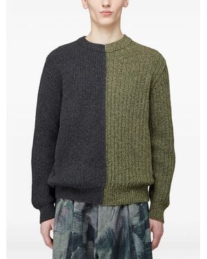 Pringle of Scotland Rib-knit sweater - Grün