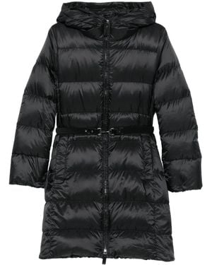 Max Mara Mantel Met Ceintuur - Zwart