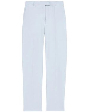 McQueen Cropped Tailored Trousers - White