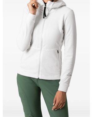 Lamunt Silvia Zip-Up Hoodie - White