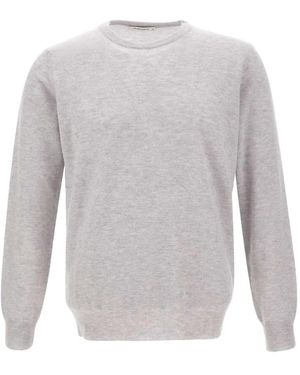 Kangra Crew-Neck Jumper - White