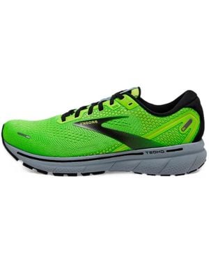 Brooks Ghost 14 Mesh Sneakers - Green