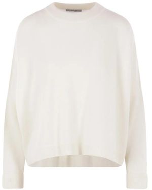 Dusan Jersey Con Puños Vueltos - Blanco