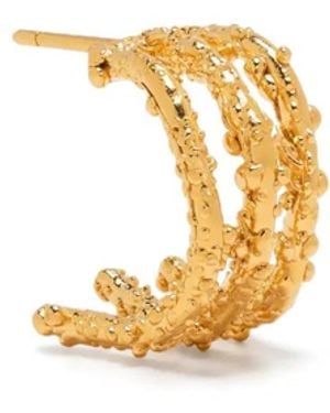 Alighieri The Single Crumbling-Plated Earring - Metallic
