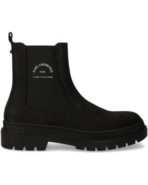 KARL LAGERFELD Outland Boots - Black