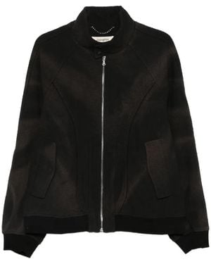 JiyongKim Zip-Up Jacket - Black