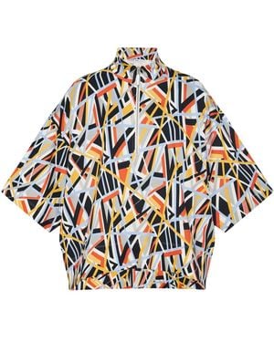 Rosetta Getty Poloshirt Mit Abstraktem Print - Orange