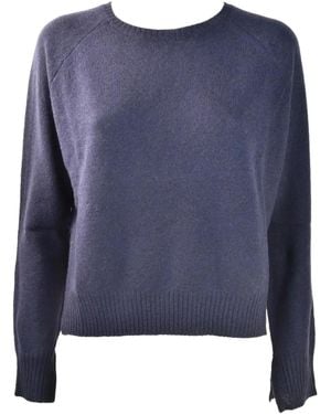 Aragona Raglan-Sleeve Cashmere Jumper - Blue