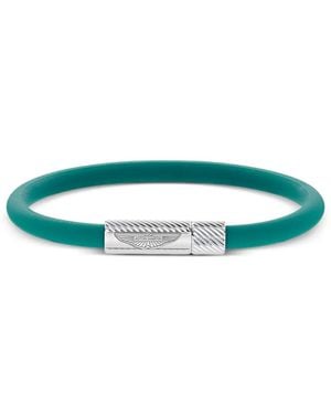 Aston Martin Watches Engraved-Logo Bracelet - Green