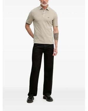 ARMANI EXCHANGE Polo Con Logo Bordado - Blanco