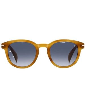 David Beckham Occhiali Da Sole Tondi - Blu