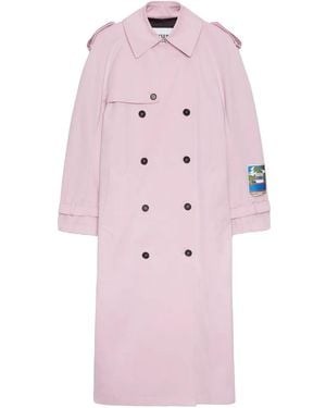MSGM Hellpinker Trenchcoat