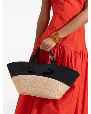 Altuzarra Knot Basket Tote Bag - Red