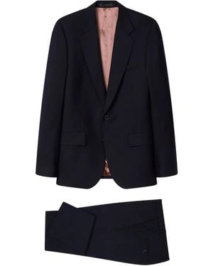 Paul Smith Pak Met Enkele Rij Knopen - Blauw