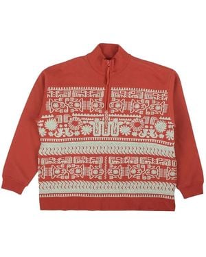 Opening Ceremony Pullover aus Azteken-Jacquard - Rot
