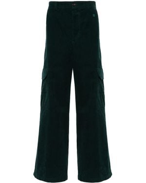 Acne Studios Cargo-Pockets Corduroy Trousers - Blue