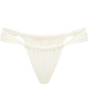 FAE SWIM Koa Bikini Briefs - White