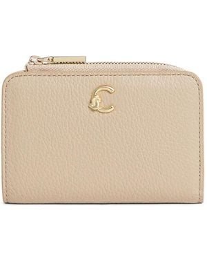Coccinelle Logo-Plaque Wallet - Natural