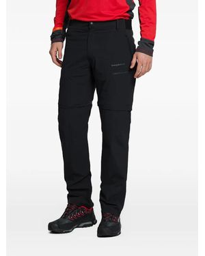 Trangoworld Pantalones Palace Con Cremallera - Negro