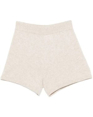 Bompard Pantalones Cortos Con Cinturilla Elástica - Neutro
