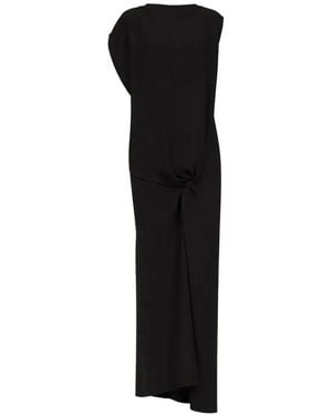 The Row Kleid Mit Knotendetail - Schwarz