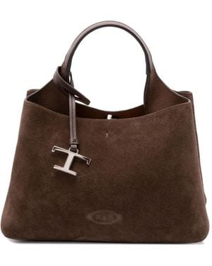 Tod's Micro レザーハンドバッグ - ブラウン