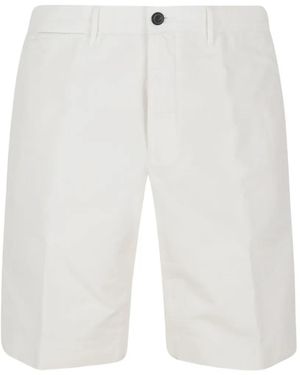 Incotex Straight-Leg Shorts - White