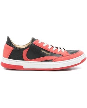 Superdry Basket Lux Trainers - Red
